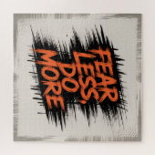 Minder vrezen, meer doen legpuzzel (Horizontaal)