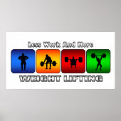Minder werk en meer draagvermogen poster (Voorkant)