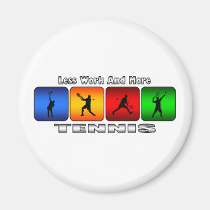 Minder werk en meer tenen (mannen) magneet