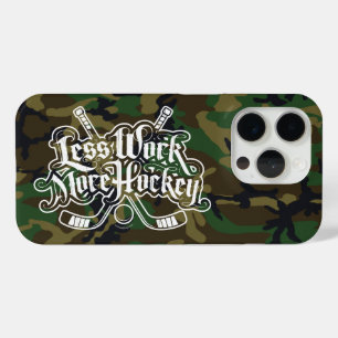 Minder werk meer hockey iPhone 15 pro case