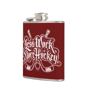 Minder Werk Meer Hockey Heupfles (Links)