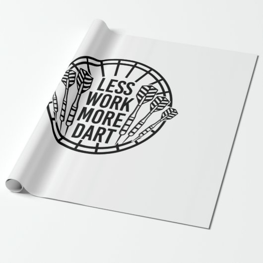 Minder werk meer kunst cadeaupapier (Uitgerold)