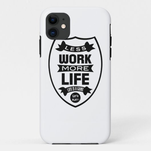 Minder werk meer leven Case-Mate iPhone case (Achterkant)
