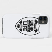 Minder werk meer leven Case-Mate iPhone case (Achterkant (horizontaal))