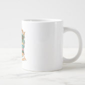 Minder Werk Meer Strand Grote Koffiekop (Rechts)