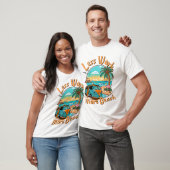 Minder Werk Meer Strand voor Zomer Vakantie T-shirt (Unisex)