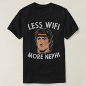 Minder wifi Meer Nephi T-shirt (Design voorkant)