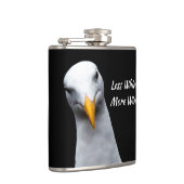 Minder wijn meer wijn. *Funny Gift* Heupfles (Rechts)