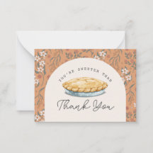 Minder zoet dan taart Oranje baby shower bedankt