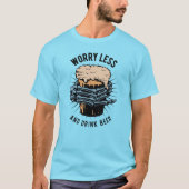 Minder zorgen en minder Drink T-shirt (Voorkant)