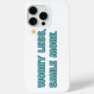 Minder zorgen, glimlach nog meer iPhone 15 pro max hoesje
