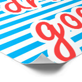 Minder zorgen, meer wijn, kort leven. poster (Hoek)