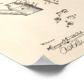 Minderjarigen Lamp Holder 1890 oude kunstpoep Poster (Hoek)