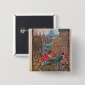 Minderjarigen op het werk, van "Des Proprietez des Vierkante Button 5,1 Cm (Voorkant /achterkant)