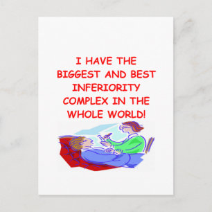 minderwaardigheidscomplex briefkaart