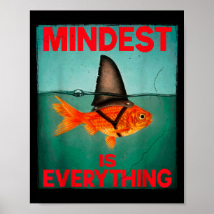 Mindest Is Alles Motiverende Quote Inspiratie Poster