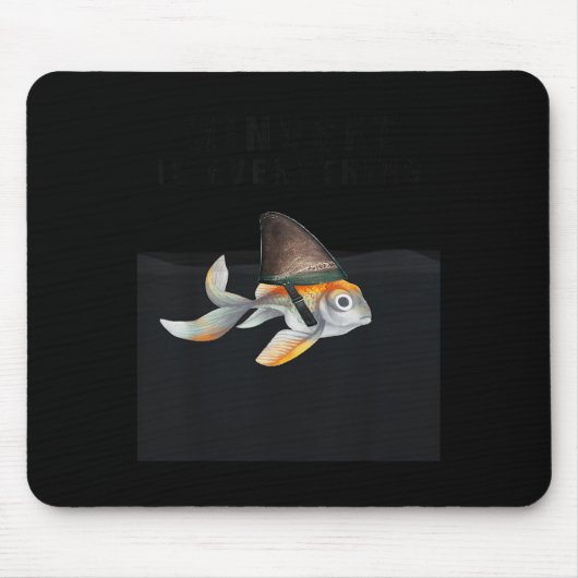 Mindest Is Everything - Motivational Quote Insrati Muismat (Voorkant)