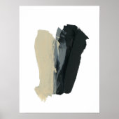 Mindful 2 minimalistische Abstracte muurkunst prin Poster (Voorkant)