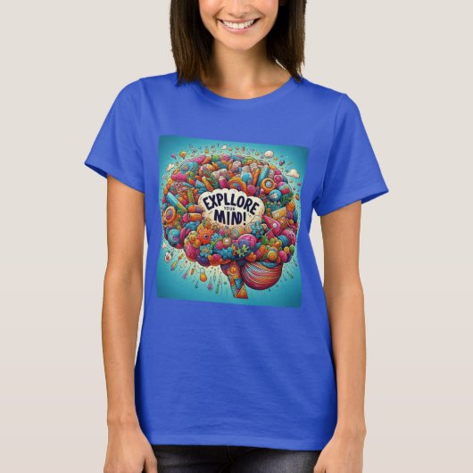 Mindful Adventure Verken je geest T-shirt (Voorkant)