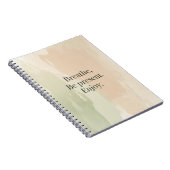 Mindful Bericht Notitieboek (Rechterzijde)