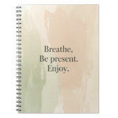 Mindful Bericht Notitieboek (Voorkant)