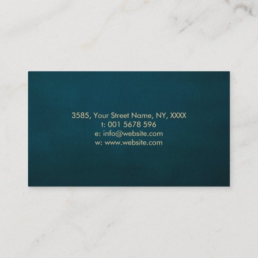 Mindful Branches - De hersenboom Visitekaartje (Achterkant)