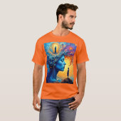 Mindful Cosmic Journey T-shirt (Voorkant volledig)
