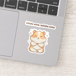Mindful Hamster Sticker – Inhaleer Gemak