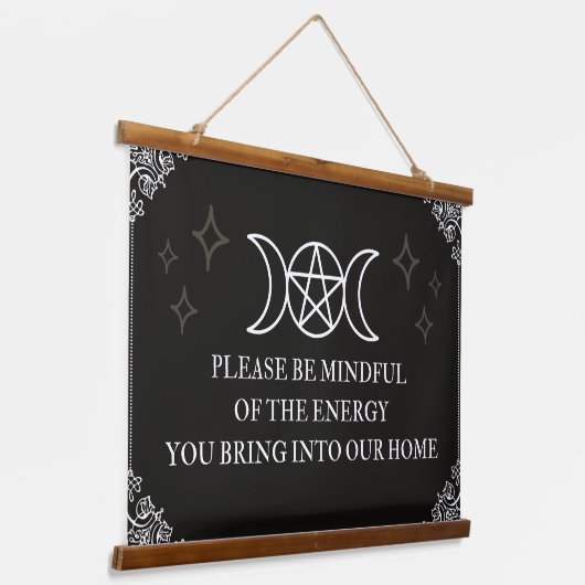 Mindful Hangend Wandkleed (Gebogen)