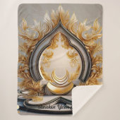 "Mindful Inner Reflection" Sherpa Deken (Voorkant)