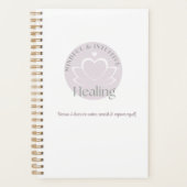 Mindful & Intuïtieve Healing - Action Step Planner (Voorkant)