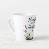 Mindful Journey - Dragonfly Natuur Latte Mok (Linkerhoek)