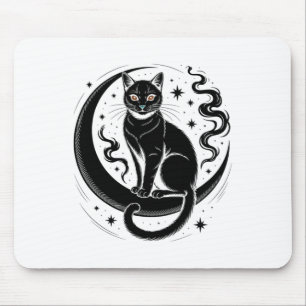 Mindful Kat Lotus Bloem Yoga Spiritualiteit T-shir Muismat