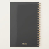 Mindful Life Custom Initials |  2026 Minimalist Planner (Achterkant)