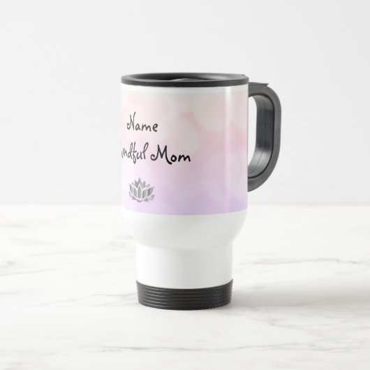 Mindful Mam Design Travel Mug Reisbeker (Voorkant rechts)