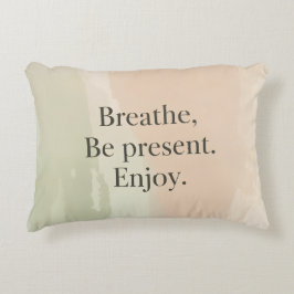 Mindful Message Accent Pillow Accent Kussen
