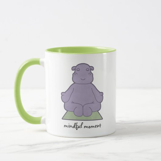 Mindful Moment Hippo Ringer Mok (Links)