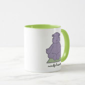 Mindful Moment Hippo Ringer Mok (Voorkant rechts)