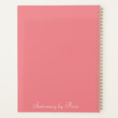 Mindful Moments:Elegant Peonies Self-Care Planner (Achterkant)