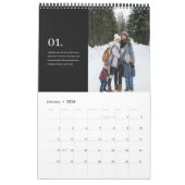 Mindful Moments Familie Foto's en Gedichten Kalender (Jan 2026)