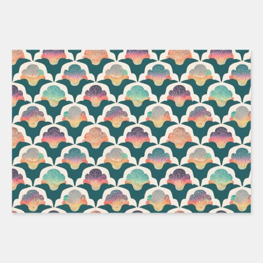 Mindful Moments Mental Health Wrapping Paper (Voorkant 3)