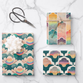 Mindful Moments Mental Health Wrapping Paper