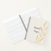 Mindful Pages Minimalistische Esthetische Notitieb Notitieboek (Binnen)