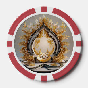 "Mindful Peaceful Haven" Poker Chips