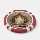 "Mindful Peaceful Haven" Poker Chips (Enkel)