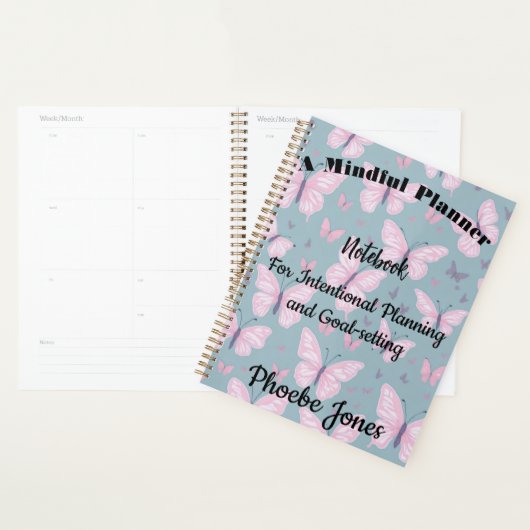 Mindful Planner for Intentional Planning and Goal- (Display)
