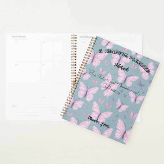 Mindful Planner voor Opzettelijke Planning en Goal (Display)
