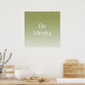 Mindful Poster (Keuken)