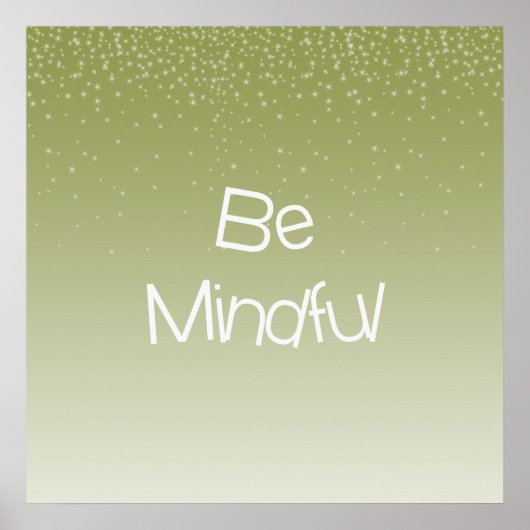 Mindful Poster (Voorkant)