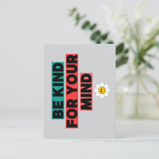 Mindful Power Briefkaart (Staand voorkant)